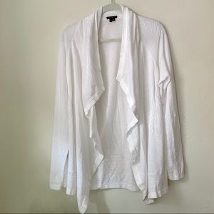 Theory Calming Radswell Linen Cardigan